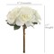 Cream White Rose Bouquet - 6 Lifelike Silk Flowers & Foliage, Elegant Floral Arrangement for Home, Office & Event Decor by Floral Home®
